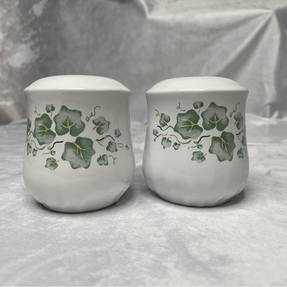 Vintage Corelle Coordinates Callaway Ivy Salt & Pepper Shaker Set